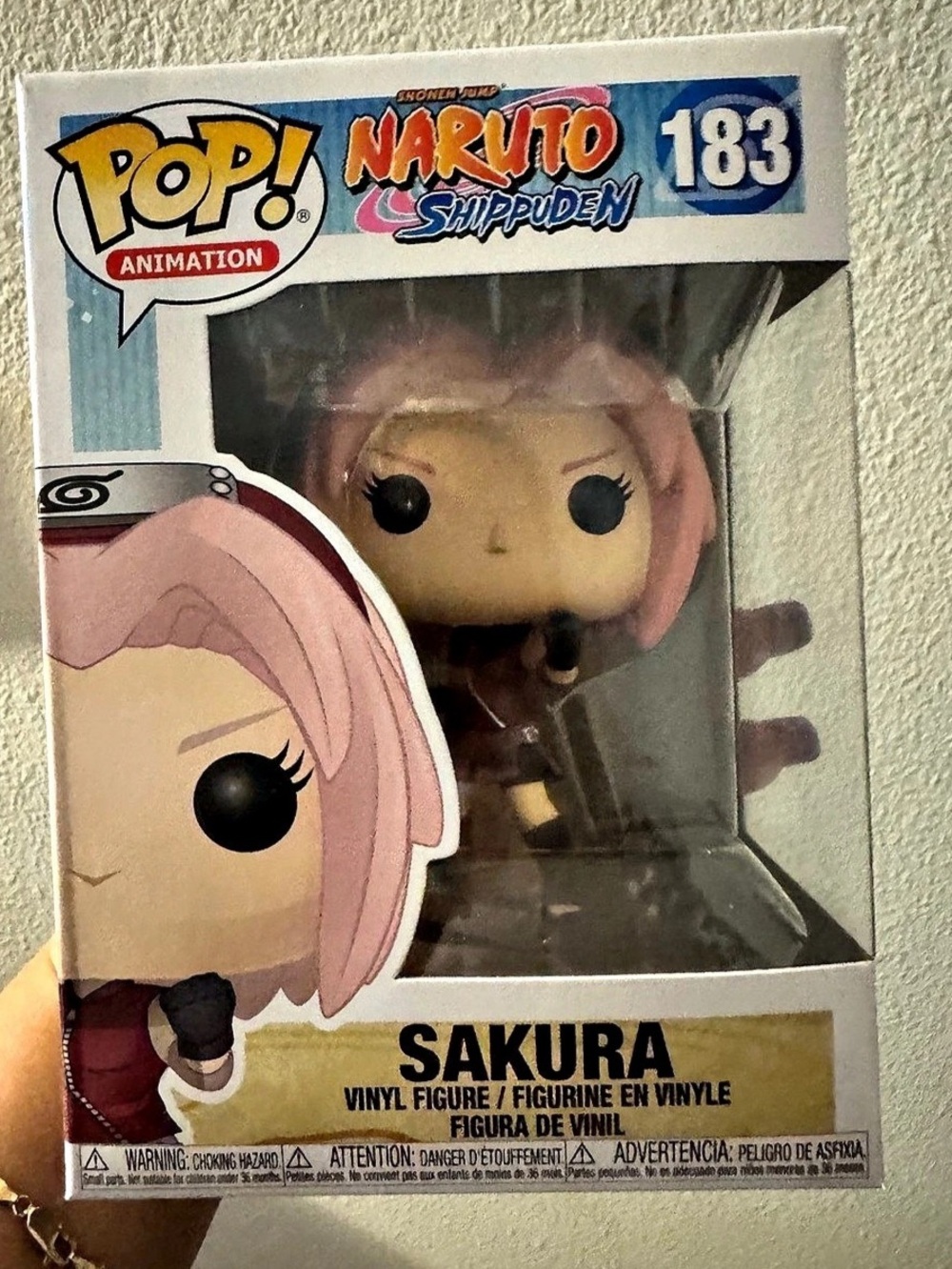 Funko Pop! Animation: Naruto Shippuden - Sakura #183 vinyl collectible new
